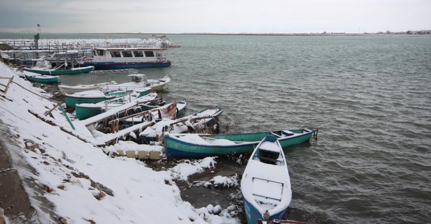 Beyşehir Gölü’nde Avlanmaya Kar Molası