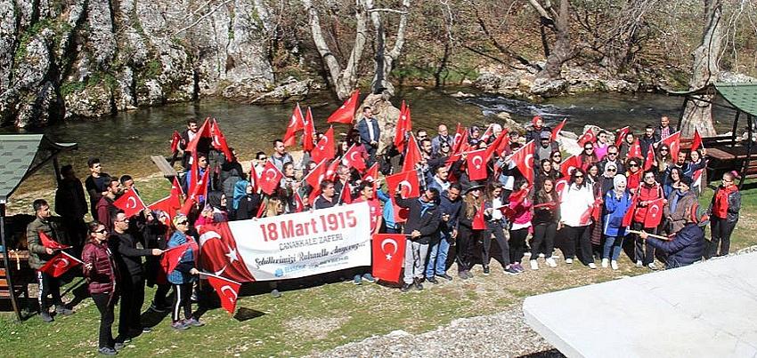 Beyşehir'de Çanakkale Şehitleri Anısına Doğa Gezisi Düzenlendi