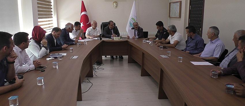 Beyşehir’de YKS koordinasyon kurulu toplantısı yapıldı