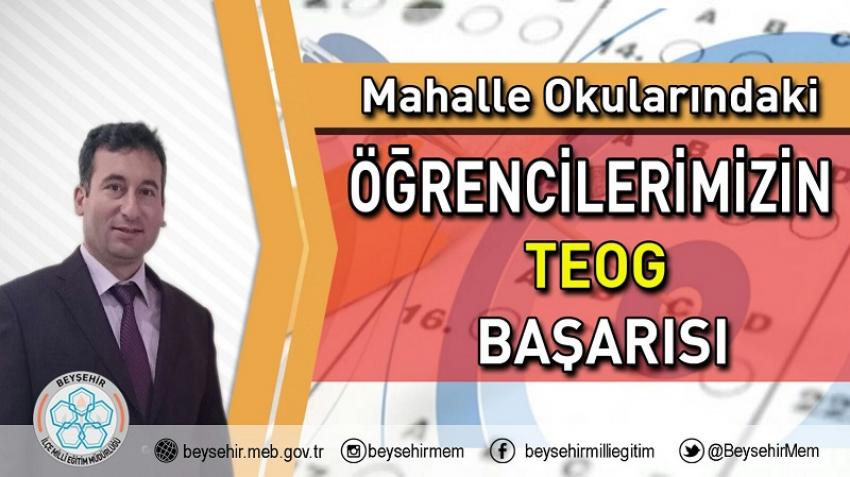 Beyşehir Mahalle Ortaokullarında TEOG Başarısı