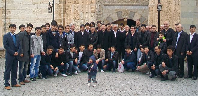 Afgan üniversite öğrencileri Beyşehirde 
