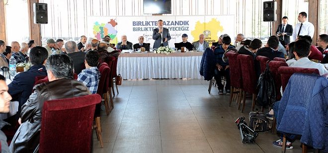 Konya Anadolu Çadırının Orta Direğidir