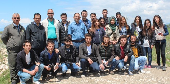 Göçmen kuşları gözlediler
