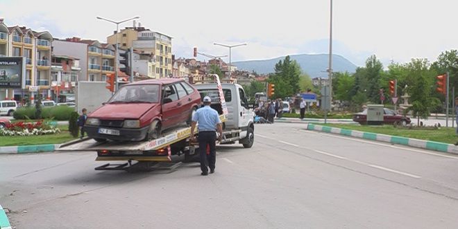 Beyşehirde trafik kazaları, 7 yaralı
