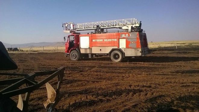 200 Dekarlık Ekili Alan Kül Oldu