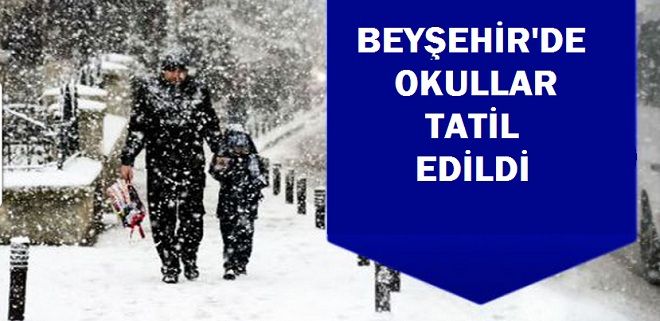 Eğitime kar tatili