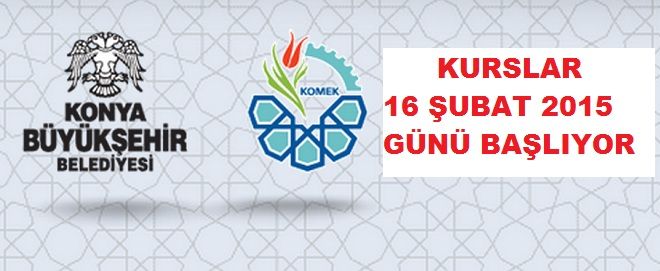 Beyşehir KOMEKte Kurslar Başlıyor