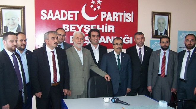 Saadet Partisinden Beyşehir Çıkarması