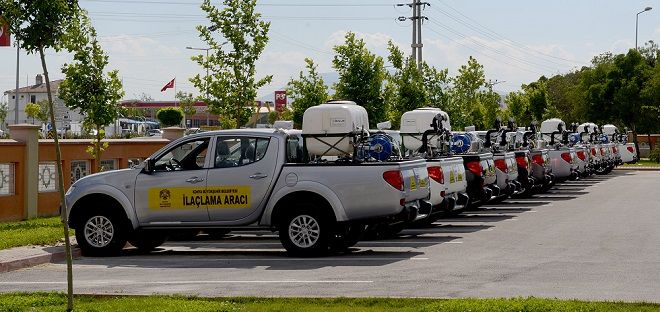 31 İlçe, 752 Mahallede Haşereyle Mücadele Ediliyor