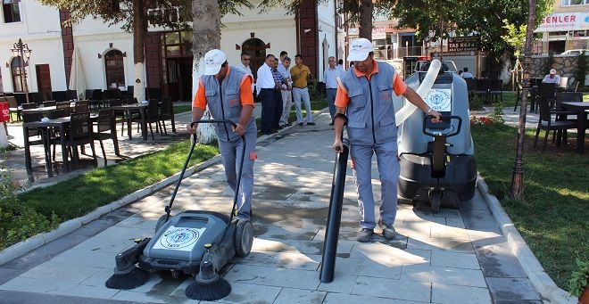 Beyşehir Belediyesine Seyyar Temizlik Aracı