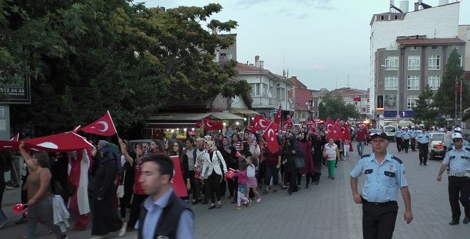 Beyşehir 7'den 70'e Terörü Lanetledi