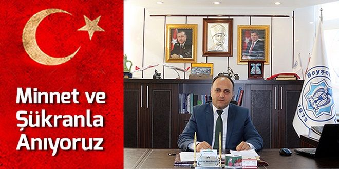 Özaltun: Minnet ve Şükranla Anıyoruz