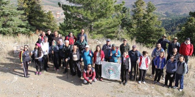 Beyşehirli Doğaseverlerden Cennet Dağına Yürüyüş