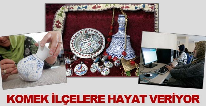 KOMEK İlçelere Hayat Veriyor