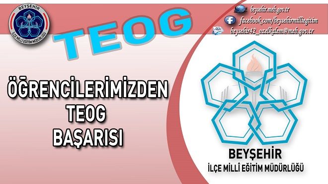 Beyşehir'in TEOG Başarısı