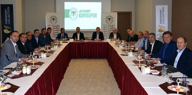 Atiker Konyaspor yönetiminde görev dağılımı