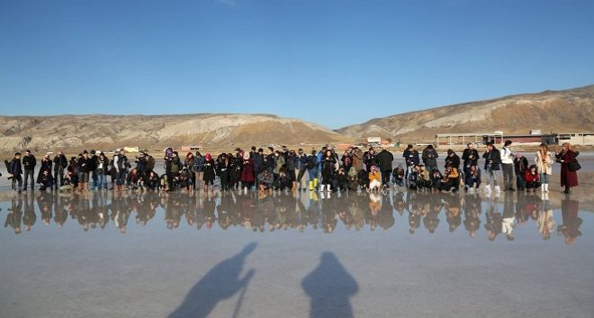 KOMEK Fotoğrafçıları Tuz Gölünü Fotoğrafladı