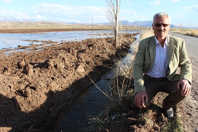 Çiftçiden DSİye teşekkür