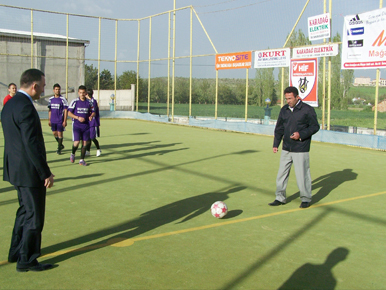 Futbol heyecanı başladı
