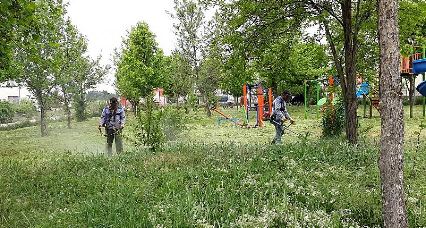 Beyşehir’in Park ve Yeşil Alanları Bayrama Hazır