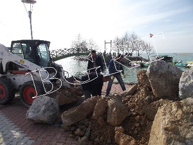 Göl kıyı Islahı Başladı