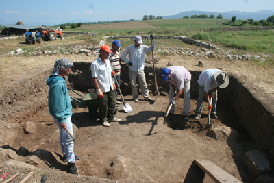 Arkeolojik kazı çalışmaları tamamlandı 