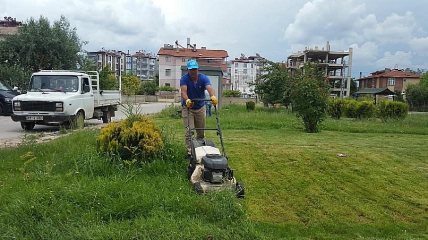 Beyşehir Park ve Bahçelerde Yoğun Mesaisi