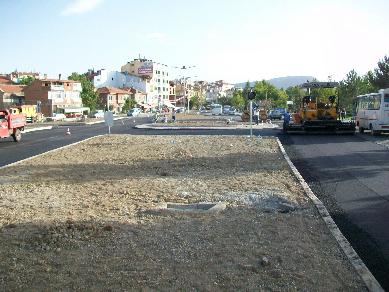 Köprübaşı Kavşağı Asfaltlandı.