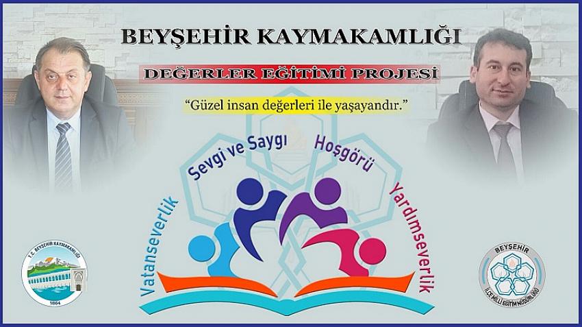 Beyşehir'de Değerler Eğitimi Projesi