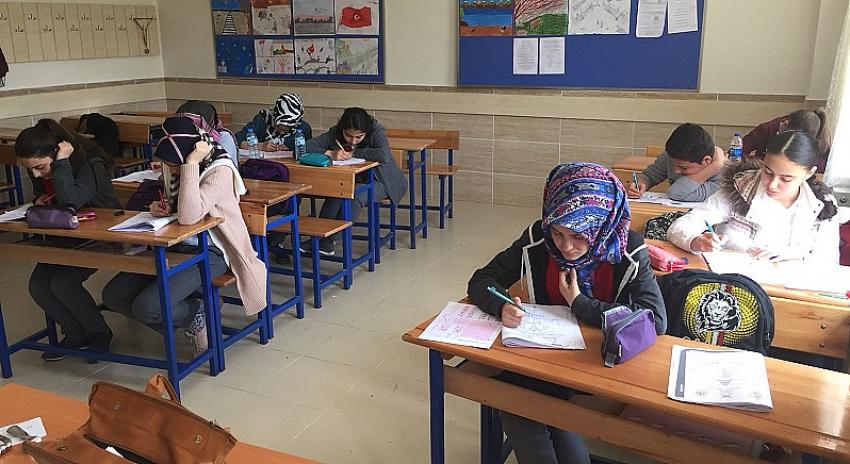 Beyşehir'de Ortaokullarda Kazanım Değerlendirme Sınavı