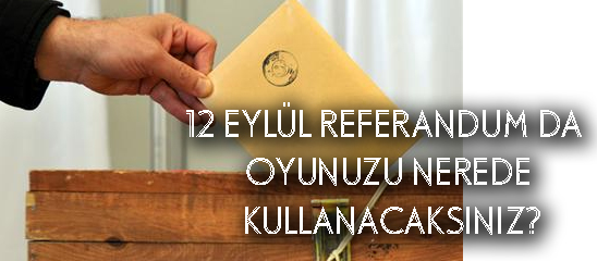 Oyunuzu Nerede Kullanacaksınız?