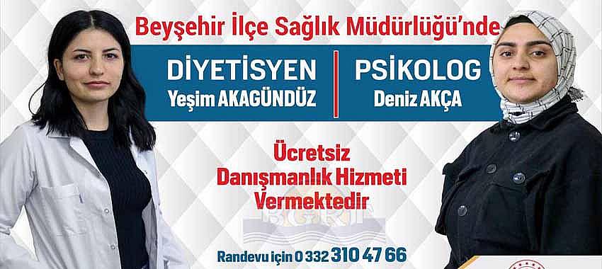 Beyşehir Sağlık Müdürlüğünden Ücretsiz Danışmanlık