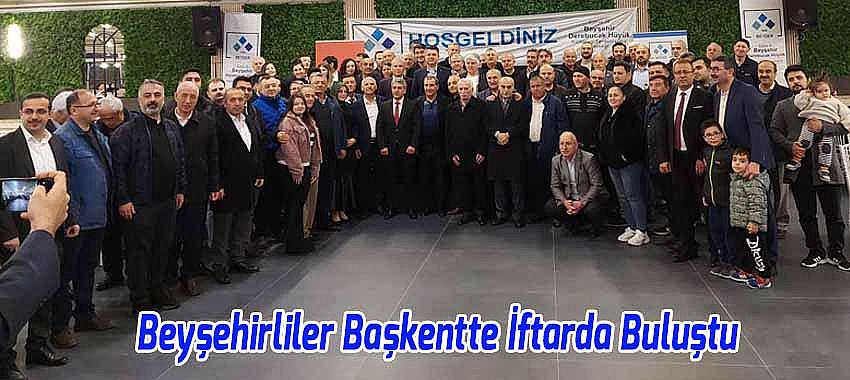 Beyşehirliler Başkentte İftarda Buluştu