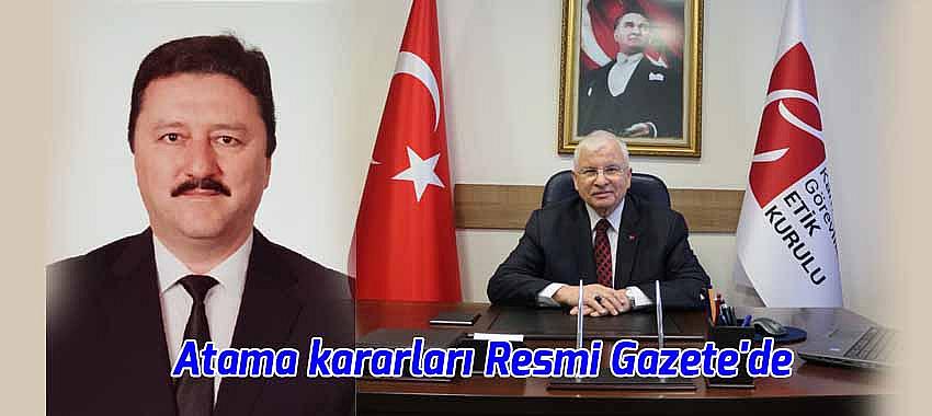Atama kararları Resmi Gazete'de