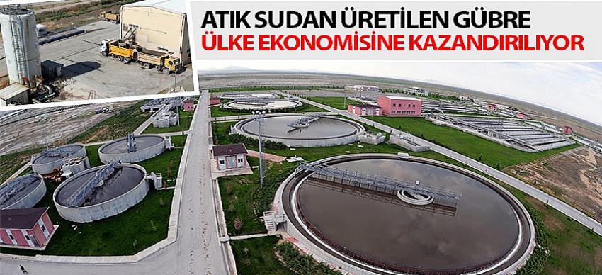 Atık Sudan Üretilen Gübre Ülke Ekonomisine Kazandırılıyor