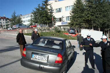 Trafik kazası: 1 yaralı