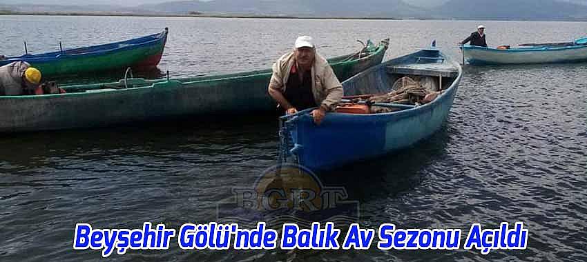 Beyşehir Gölü'nde Av Sezonu Açıldı