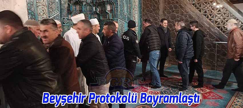 Beyşehir Protokolü Bayramlaştı