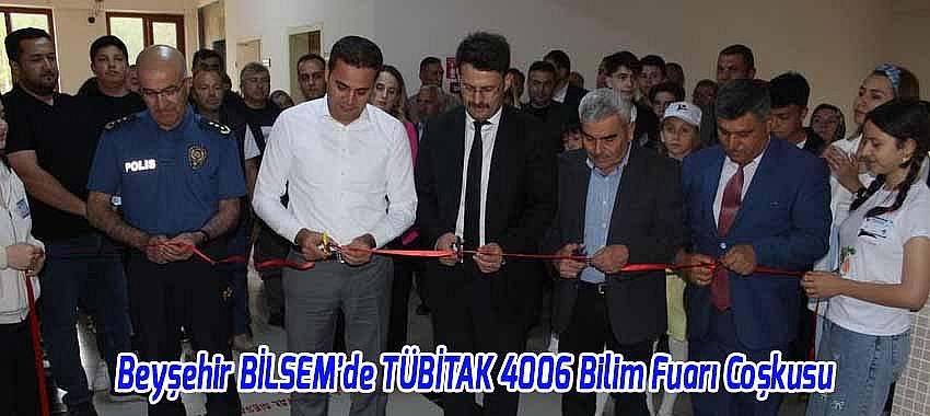 Beyşehir BİLSEM’de TÜBİTAK 4006 Bilim Fuarı Coşkusu