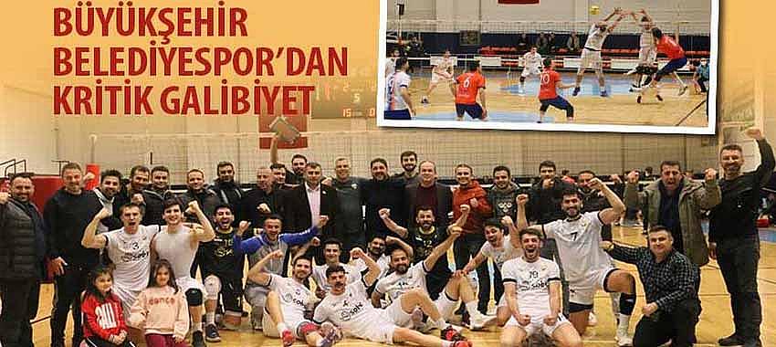 Büyükşehir Belediyespor’dan Kritik Galibiyet