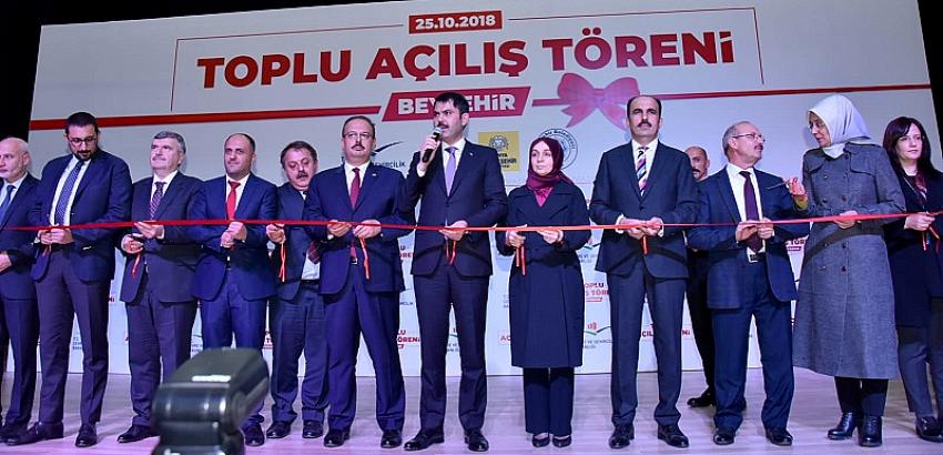 Beyşehir'de Toplu Açılış Gerçekleştirildi