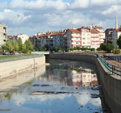 Kanal içinde su tutulacak