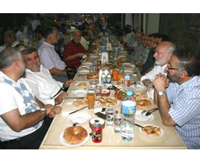 Derebucaklılar iftar yemeğinde buluştu