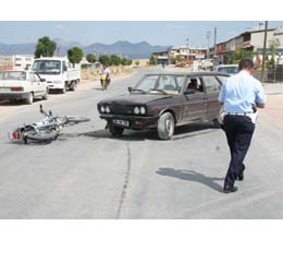 Yine motosiklet kazası: 2 yaralı
