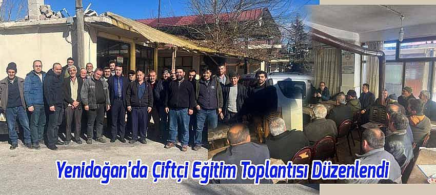 Beyşehir Yenidoğan’da Çiftçi Eğitim Toplantısı Düzenlendi