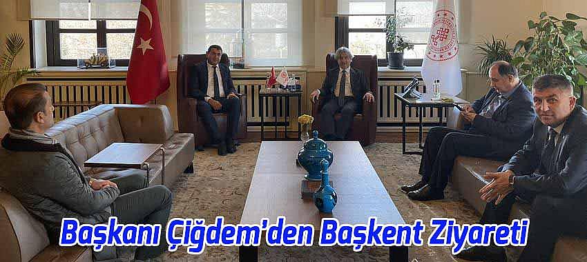Hüyük Belediye Başkanı Çiğdem’den Başkent Ziyareti