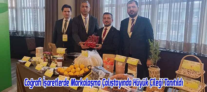 Coğrafi İşaretlerde Markalaşma Çalıştayında Hüyük Çileği Tanıtıldı