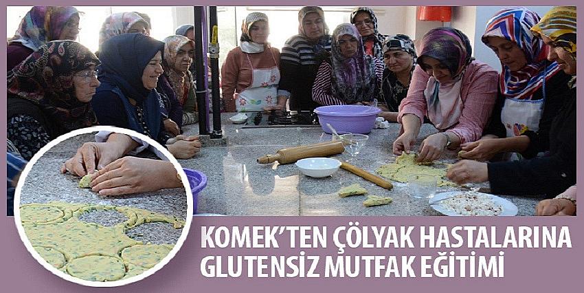 KOMEK’ten Çölyak Hastalarına Glutensiz Mutfak Eğitimi