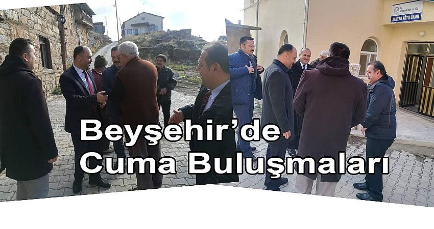 Beyşehir’de Cuma Buluşmaları Devam Ediyor