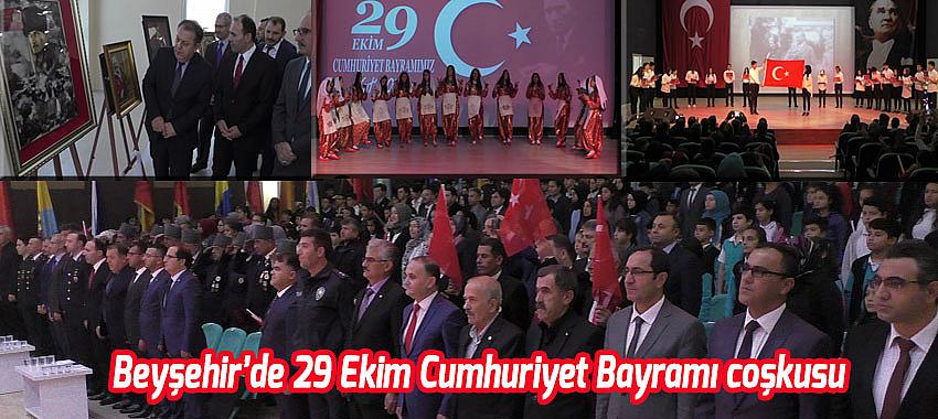 Beyşehir’de 29 Ekim Cumhuriyet Bayramı coşkusu